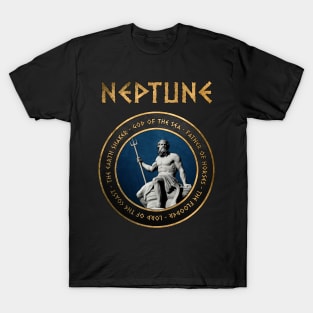 Neptune Ancient Roman Sea God Symbol T-Shirt